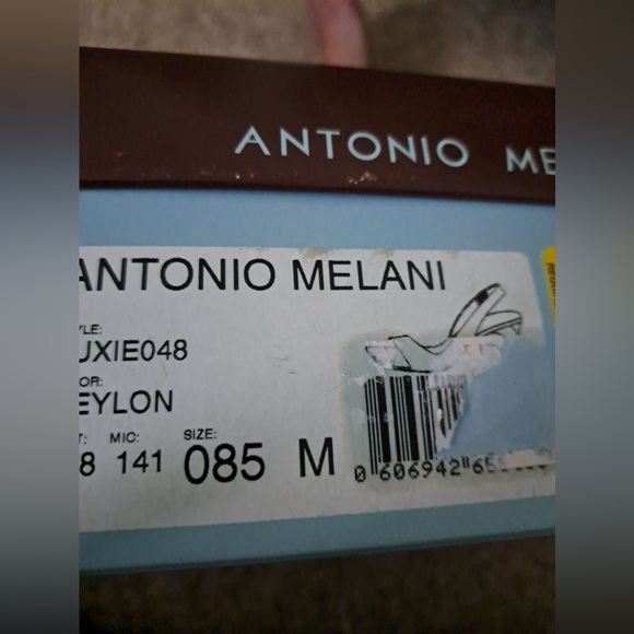 Brand New, Never Worn Metallic, Patent Leather, Sandal Heels - Picture 13 of 13